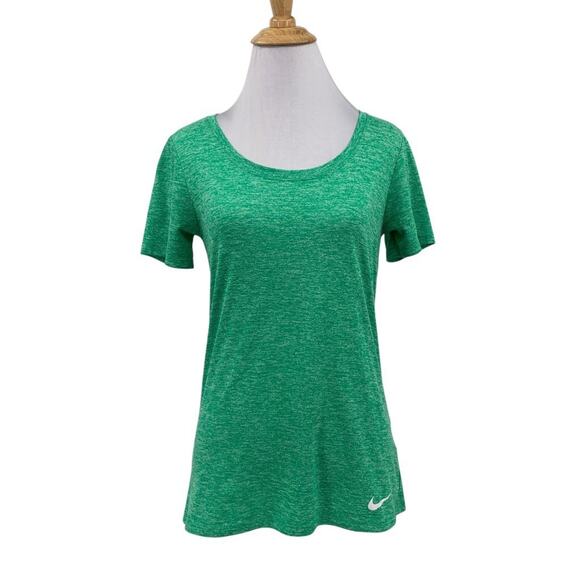 Nike T Shirt Womens XS Extra Small Clover Dri Fit Dry Legend Scoop Short Sleeve - Picture 1 of 12